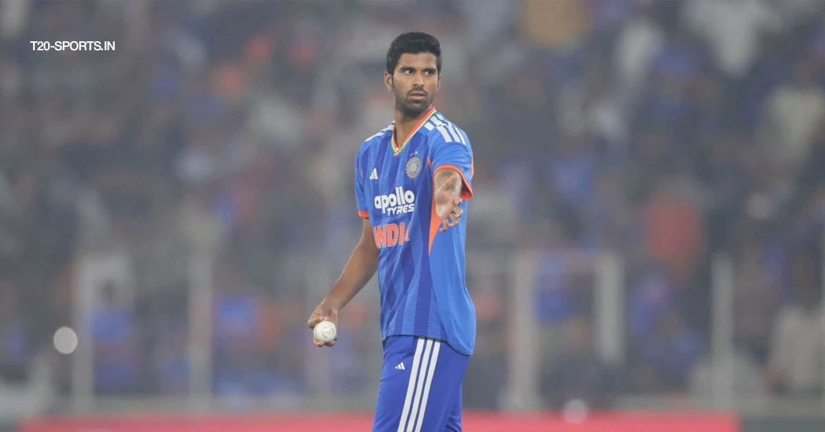 Washington Sundar's Injury Update: Sundar in dager to loose T-20 world cup team spot?