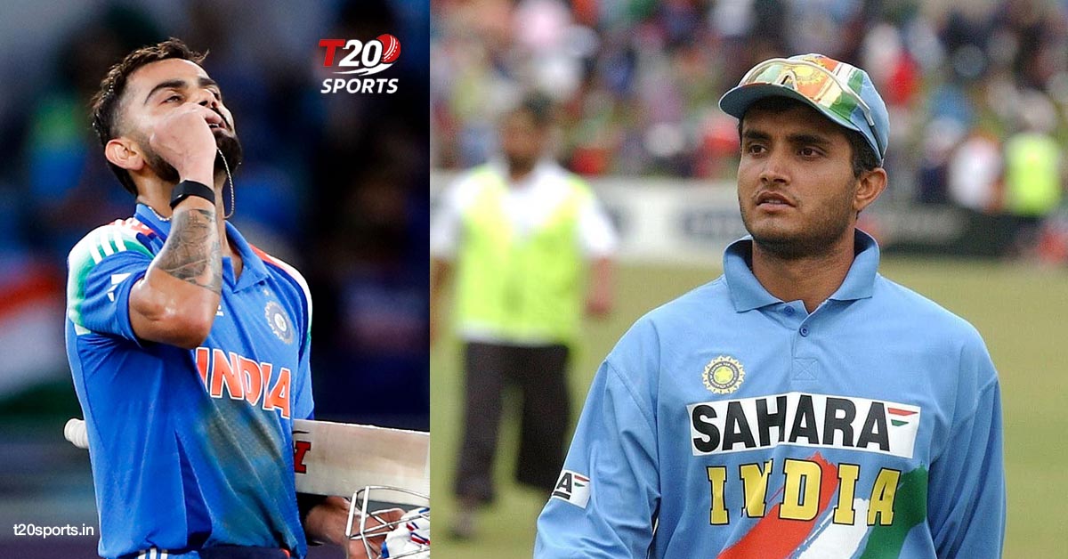 IND vs NZ live: Virat kohli breaks Former Captain Sourav Ganguly.'s Record,